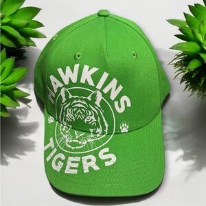 🆕Stranger Things “Hawkins Tigers” Green Cap